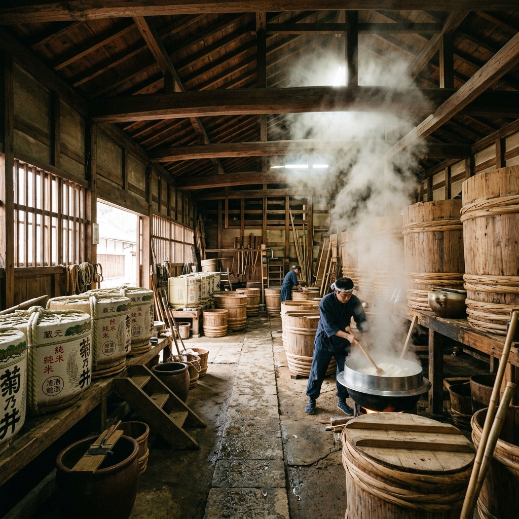 TASU+ - Traditional Sake Brewery